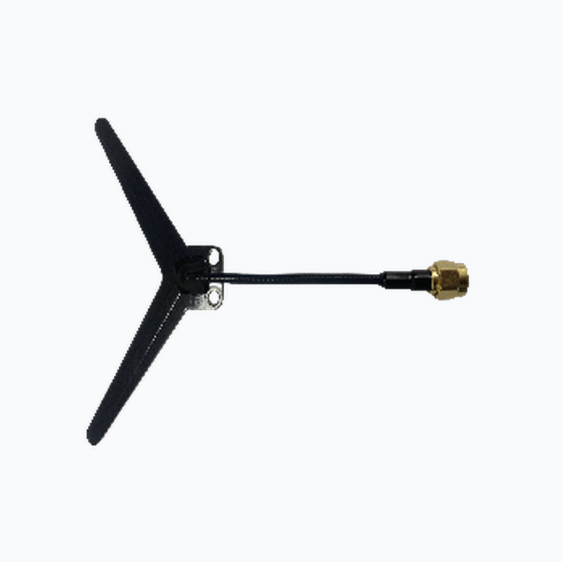 YC-A-COM-0017 1.2–1.3 GHz Y 形通信天线实物图，SMA 接口