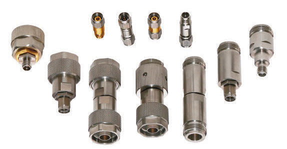 Ceyear coaxial adapters — representative configurations — YC-TI-ACC-0001