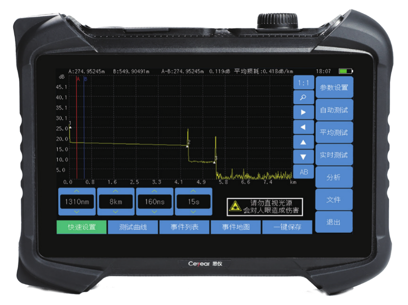 YC-TI-OTDR-0002 | Ceyear 6426A optical time domain reflectometer