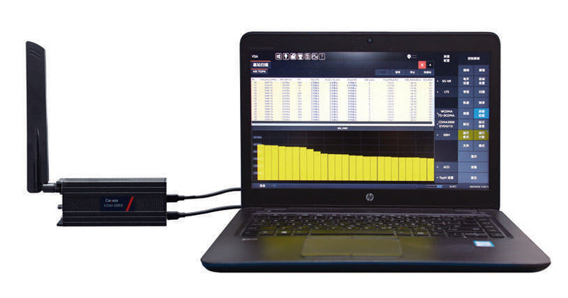 YC-TI-SNA-0001 | 5258A Scanner connected to a computer (example)